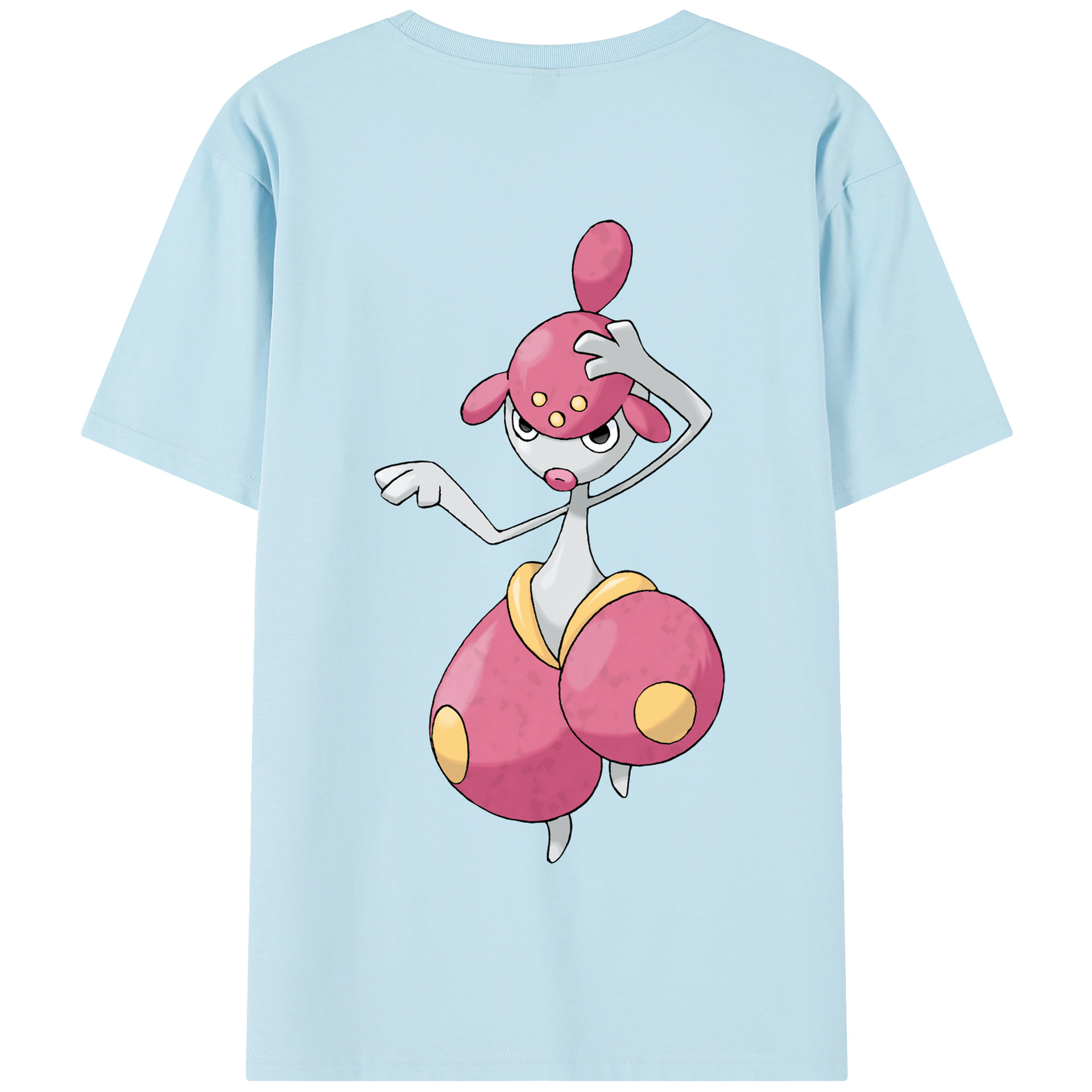 （画像用） ポケットモンスター Pokémon 綿100％半袖Tシャツ（背面プリント）